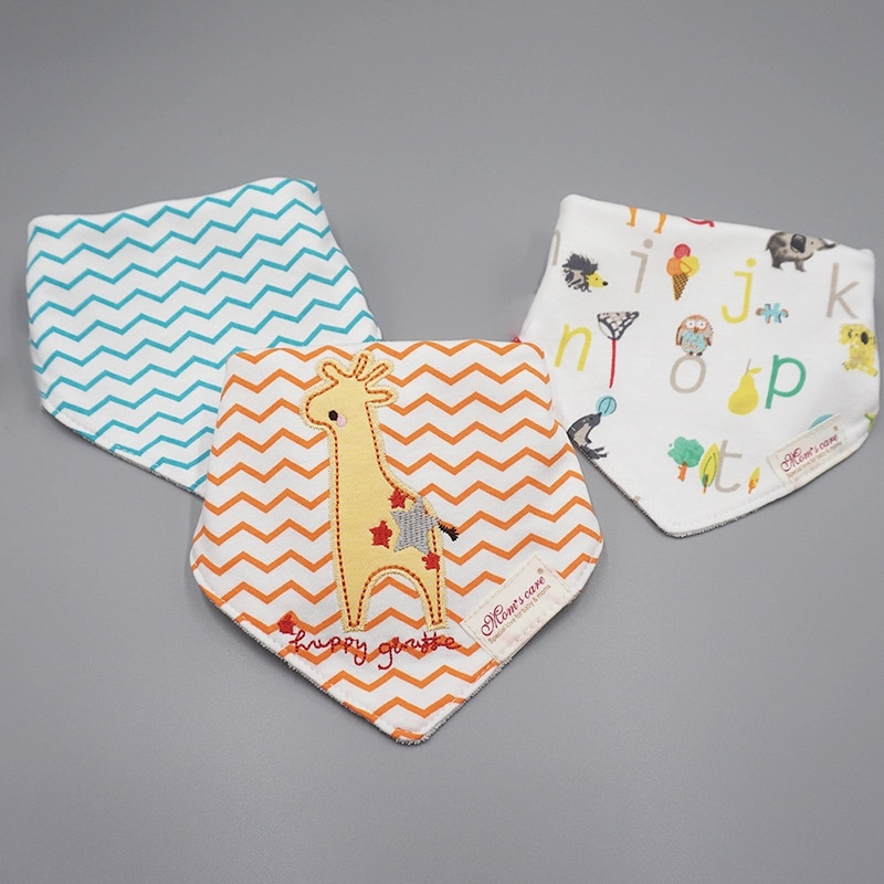 2018 Top selling bib baby cotton and towel bib