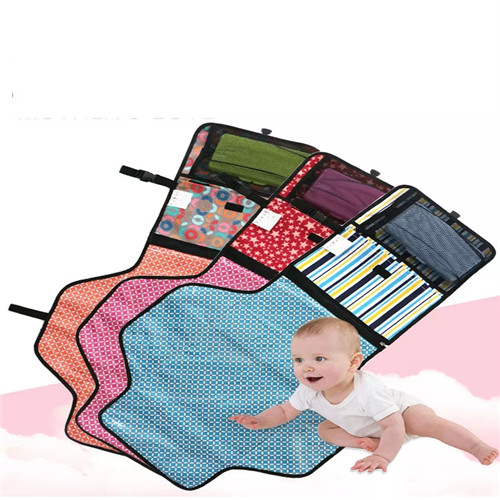 Kids sleepy diaper pad, portable folding baby diaper changing mats