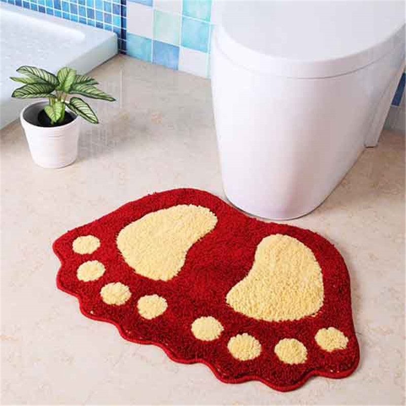 Polyester Bathroom Anti-slip Door Mat With Factory Price