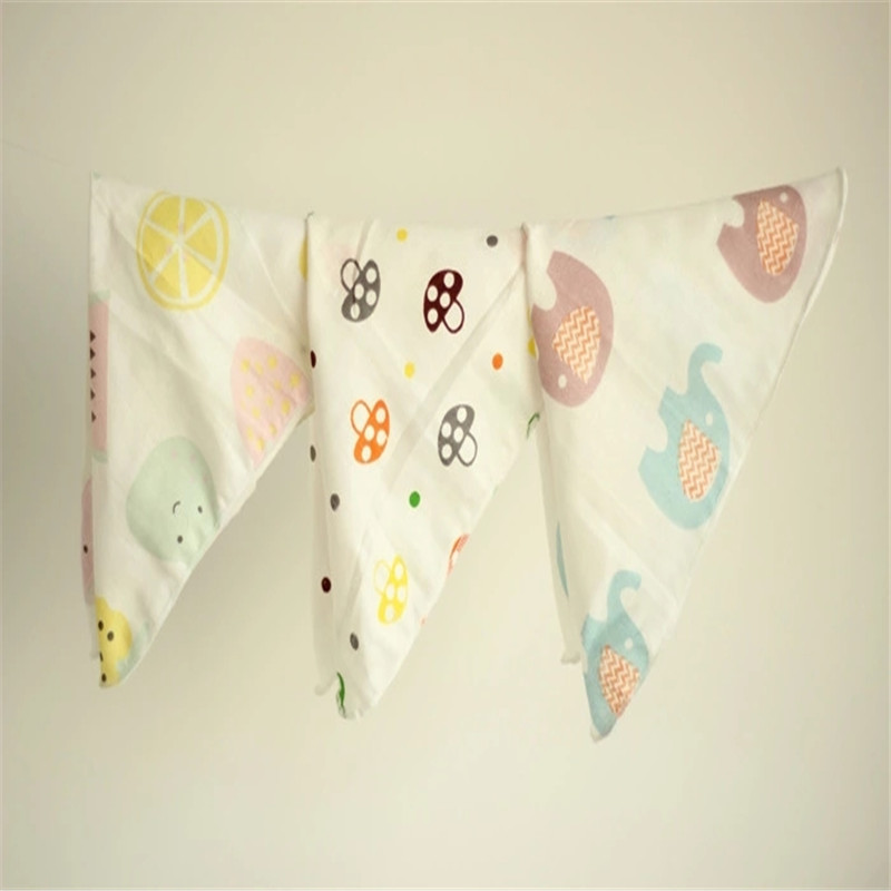 New design Customer Cute Baby gauze bath towel