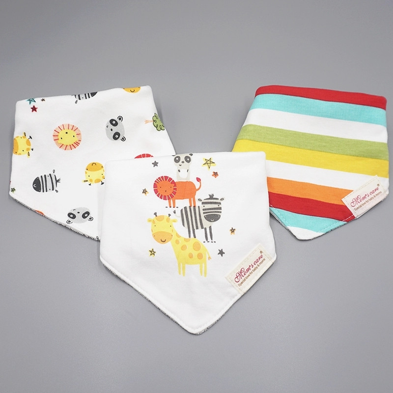 Christmas Promotion 100 percent cotton baby bib manufacturer