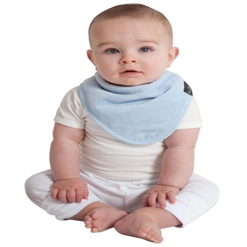 High quality organic burp cloths bandana for new born