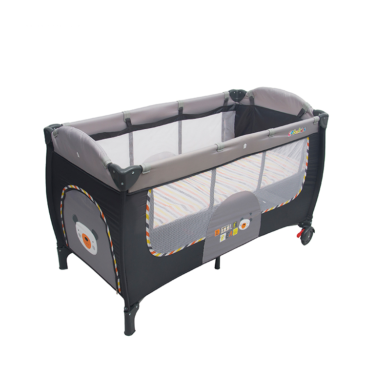 basic stylished infant travel cot-bed