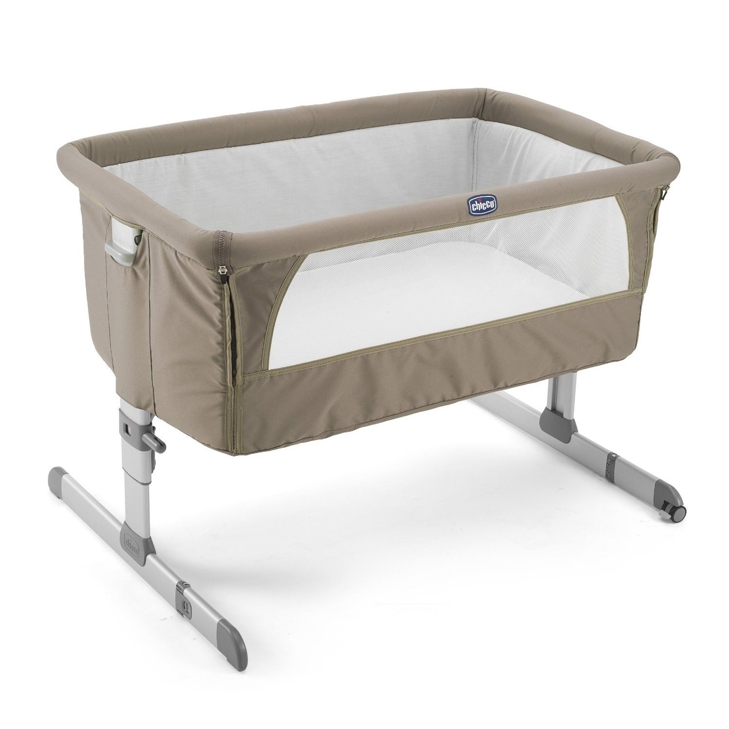 Side Sleeping Crib Next2Me "Dove Grey" Baby Crib Next 2 Me Brand NEW