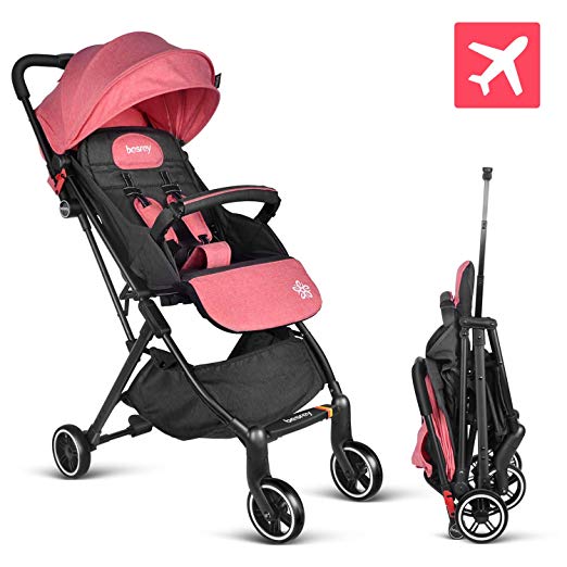 Baby Stroller Pram Baby Carriage Reclining Seat for Airplane Compartment