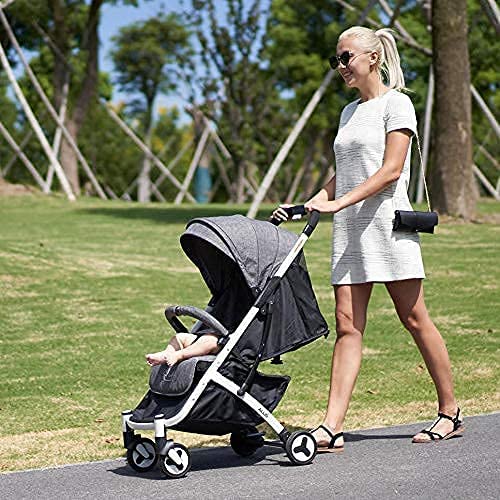The lighway baby stroller the luxury of a large padded seat for the extra comfort of your little one  ?A lightweight stroller less than 12 kg that makes walking effortless