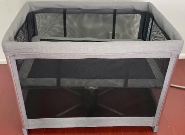 Acplaypen baby expert Baby travel cot bassinet swing trampoline hiden wide wheels free interaction