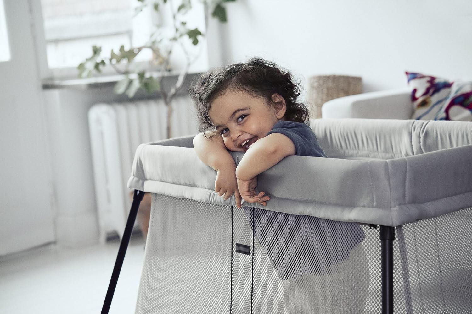 Acplay Airpod Travel Cot includes deep foam mattress & carry bags