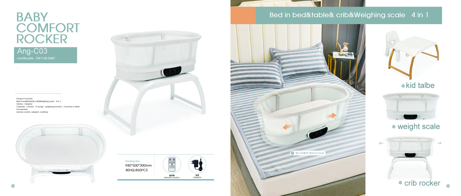 Ang-C03 eletric bed in bed&crib&table & weight scale