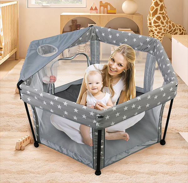 4-in-1 Multi-Functional Baby Playpen (29)