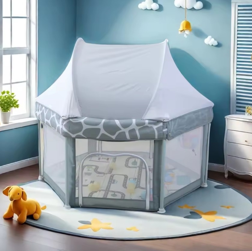 4-in-1 Multi-Functional Baby Playpen (44)
