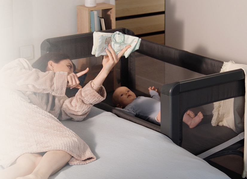 ameribaby 5 in one baby playpen co-sleeper bassinet travel cot sidebed (56)
